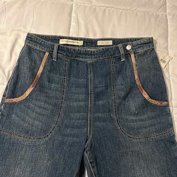Anthropologie Pilcrow Denim Jeans Side Zip Jeans Vintage style - Picture 2 of 9